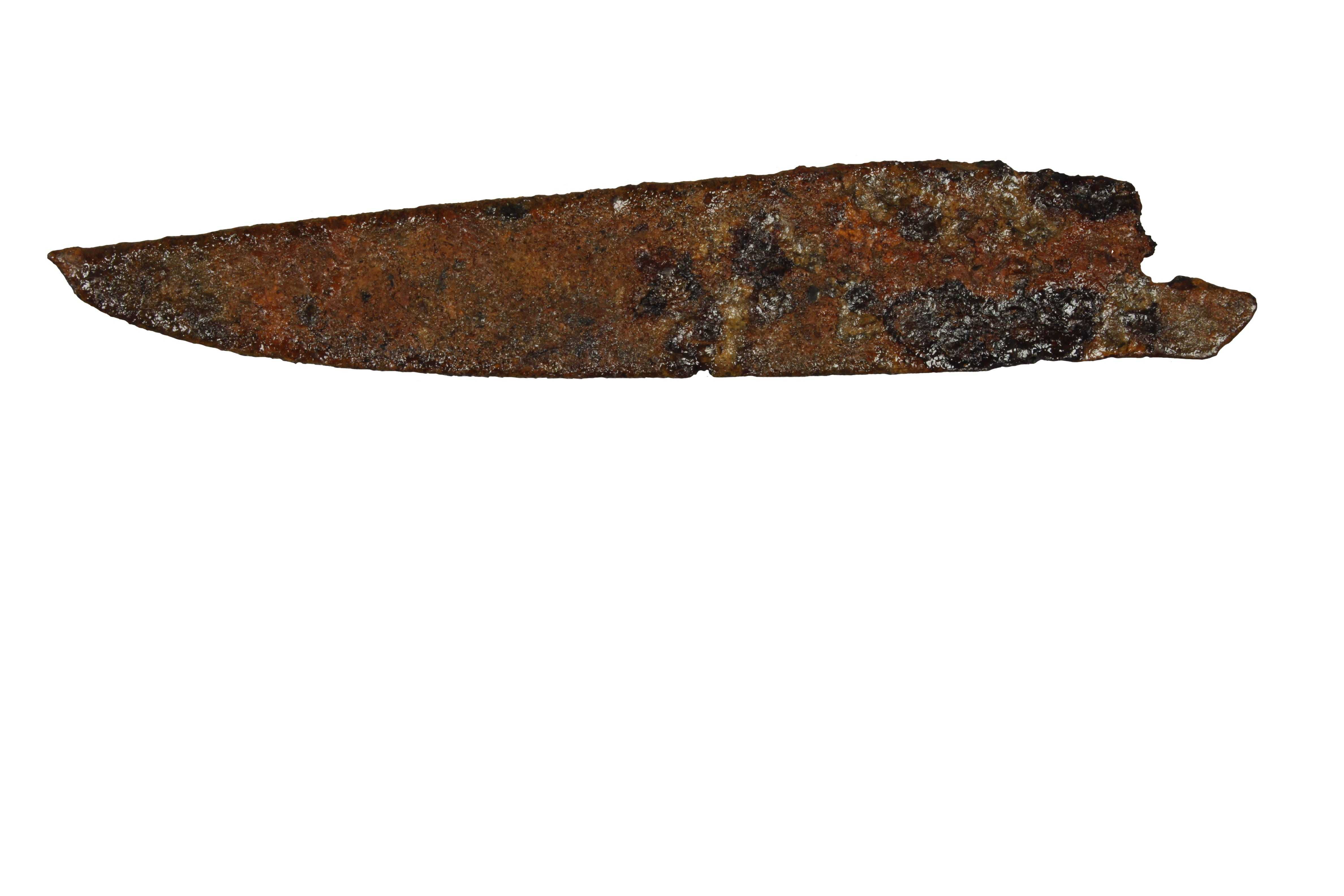 Photograph of a knife blade